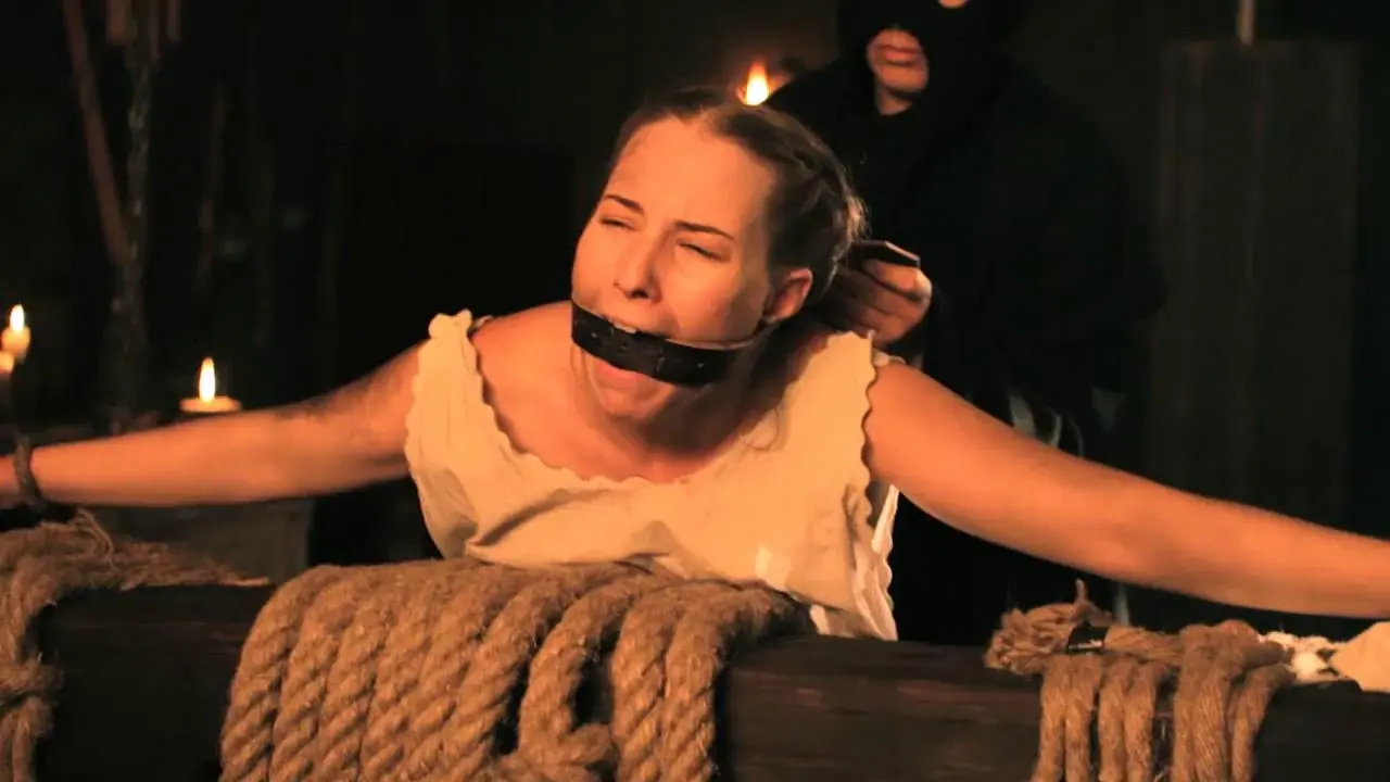 Dungeon slave receives branding and caning from master BDSM porn - BDSM.one